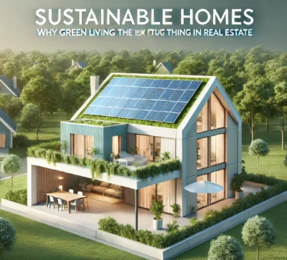 Sustainable Homes: Why Green Living Is the Next Big Thing in Real Estate
