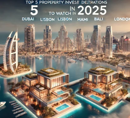 Top 5 Property Investment Destinations to Watch in 2025