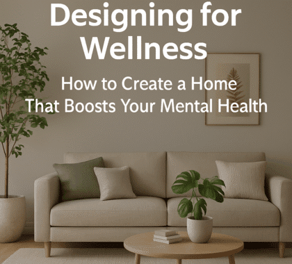 Designing for Wellness: How to Create a Home That Boosts Your Mental Health