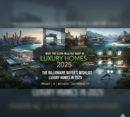 The Billionaire Buyer’s Wishlist: What the Ultra-Wealthy Want in Luxury Homes in 2025